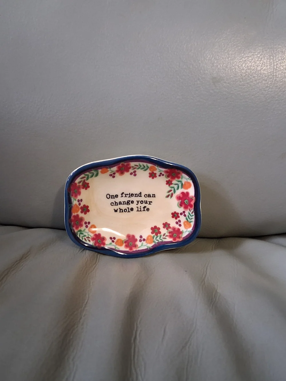 Natural Life Small Artisan Trinket Dish